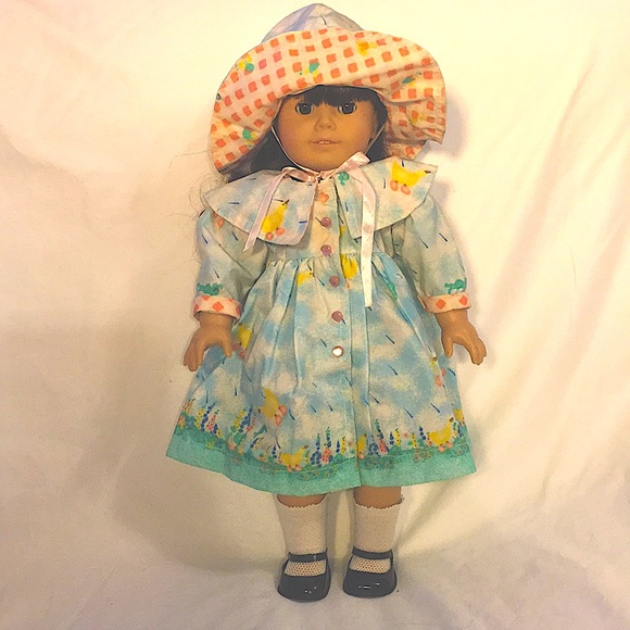 Daisy Kingdom Other - Daisy Kingdom April Showers raincoat & rain hat - can fit 15-18” dolls